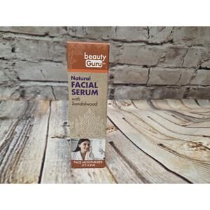 Beauty Guru Natural Facial Serum with Sandalwood Oil 8ml .27oz face moisturizer